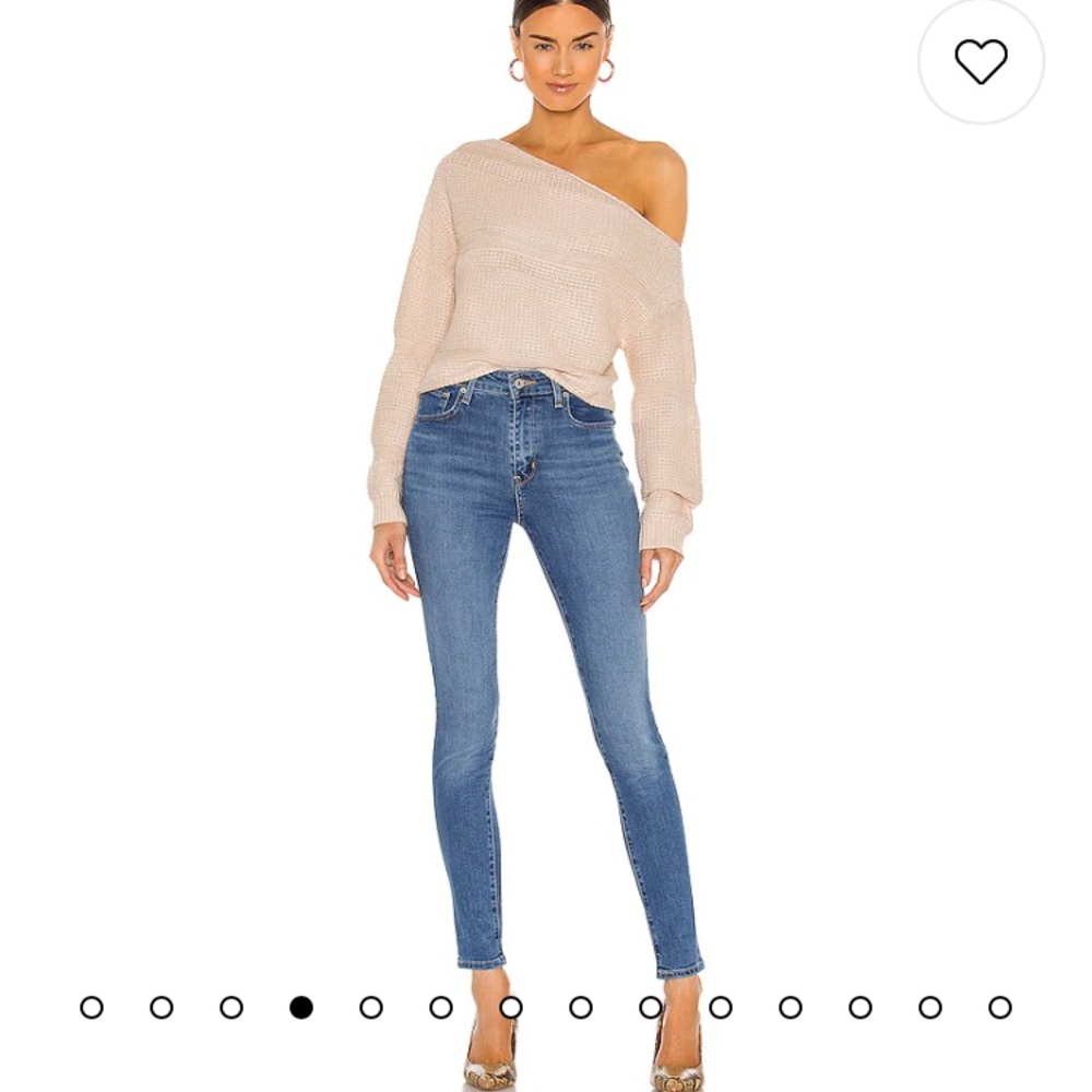 Levi Mile High Super Skinny Jean. Size 27 - image 1